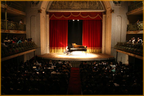 Recital at Theatro José de Alencar, Fortaleza, September 2006